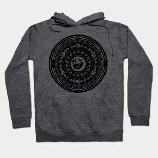 V.XXIII Beauty in Life Seal (Black) Hoodie